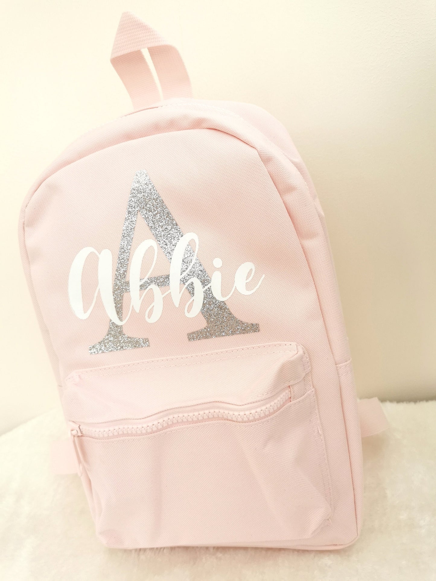 Personalised Name Initial Backpack | Custom Girls Boys Kids Children Pre School School rucksack School Bag | Dog Rucksack | Toddler Backpack