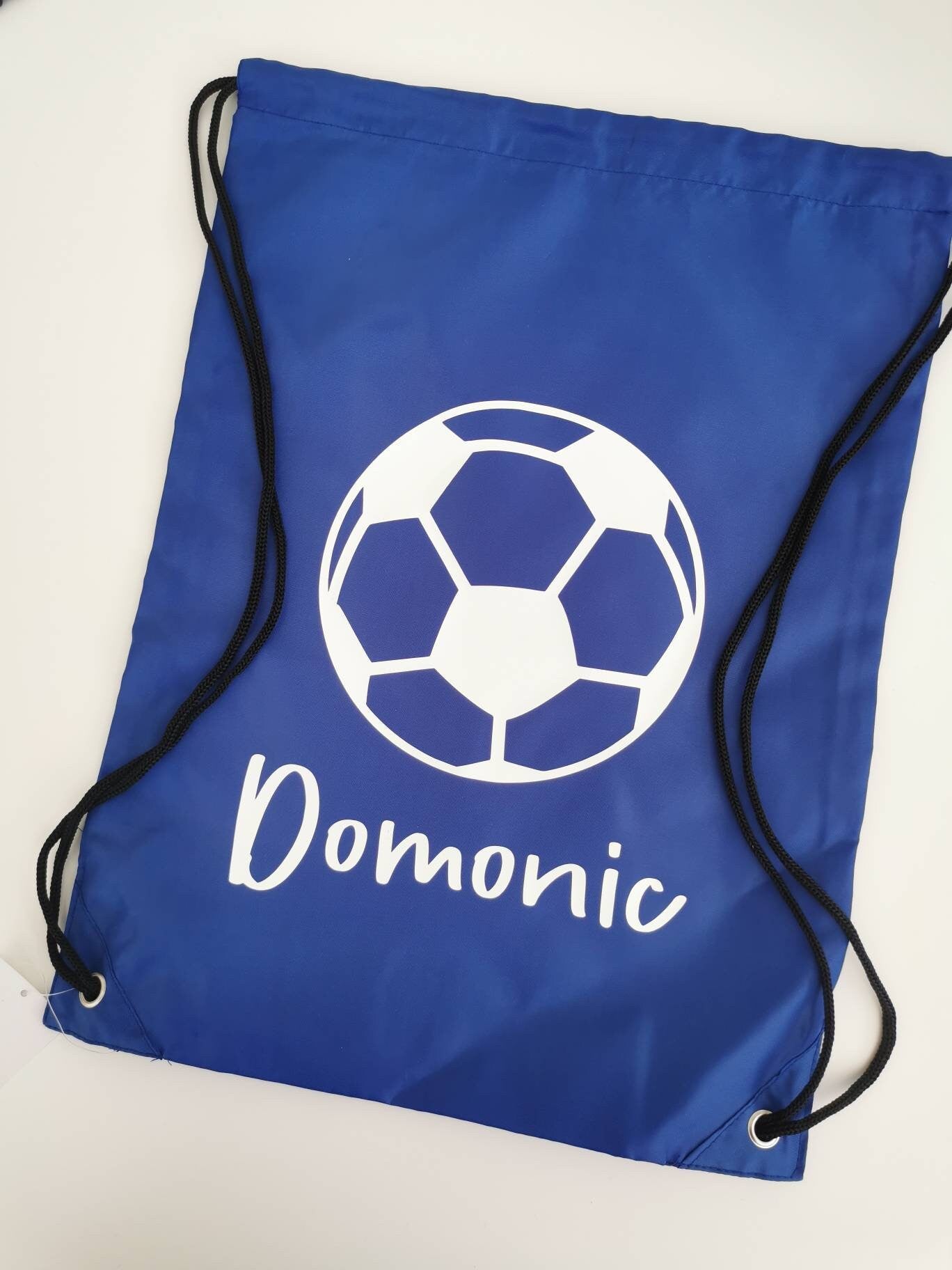 Personalised Drawstring Bag School Club PE Custom Name Childrens College Sports Swimming Adult Bag Kids boys girls Backpack travel Bag