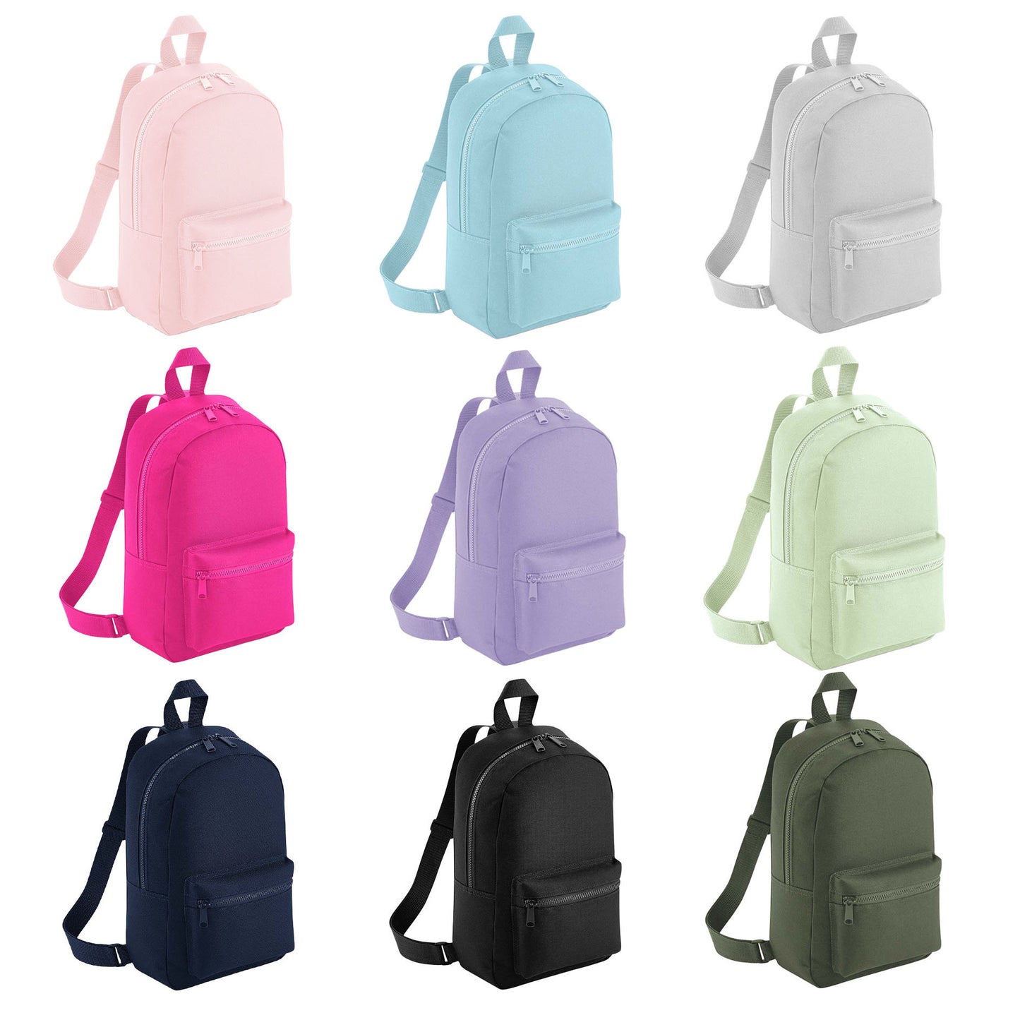 Personalised Name Glitter Initial Backpack- Girls Boys Kids Children Pre School rucksack School Bag Backpack with Adjustable Straps