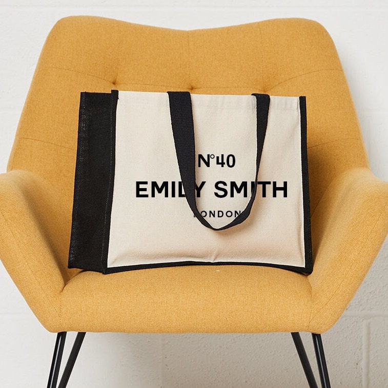 Personalised Shopper Bags For Special Occasions 18th, 21st, 30th, 40th, 50th, 60th Birthday Gift Tote Bag For Life | Travel Tote