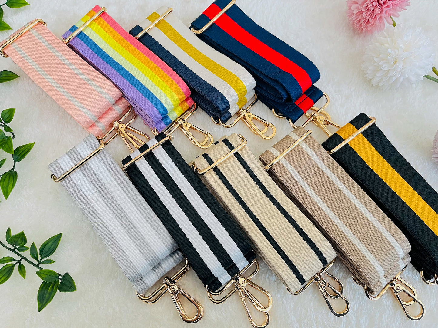 Boutique Bag Strap, Detachable, fashion style strap, Detachable bag strap, Luxury replacement shoulder bag strap, Gold Hardware,Camera Strap